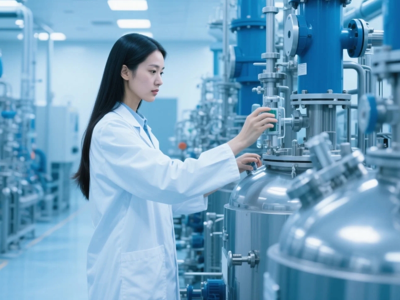 制藥企業(yè)反應(yīng)釜生產(chǎn)現(xiàn)場(chǎng) 制藥企業(yè)反應(yīng)釜生產(chǎn)現(xiàn)場(chǎng)